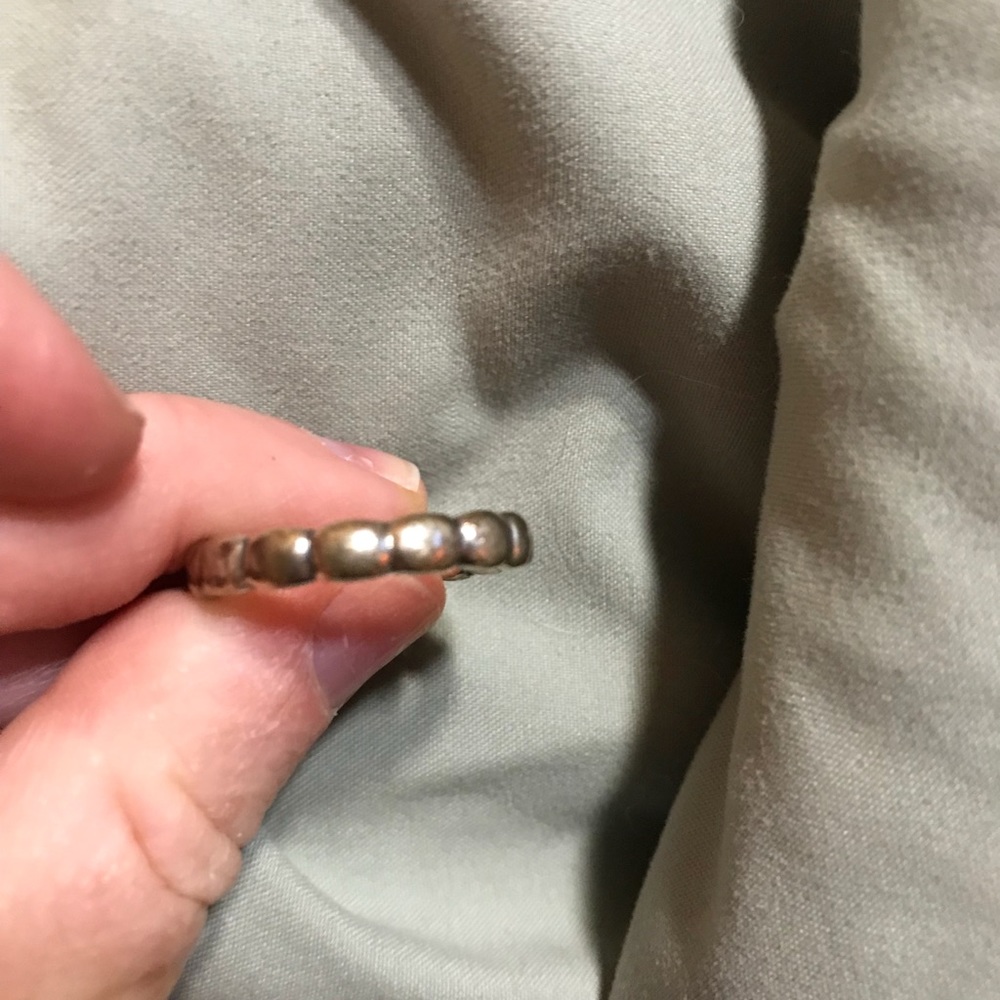 Pandora Multi Crystal Stack Ring - image 4